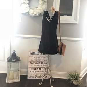 Kendall&Kylie corduroy black dress